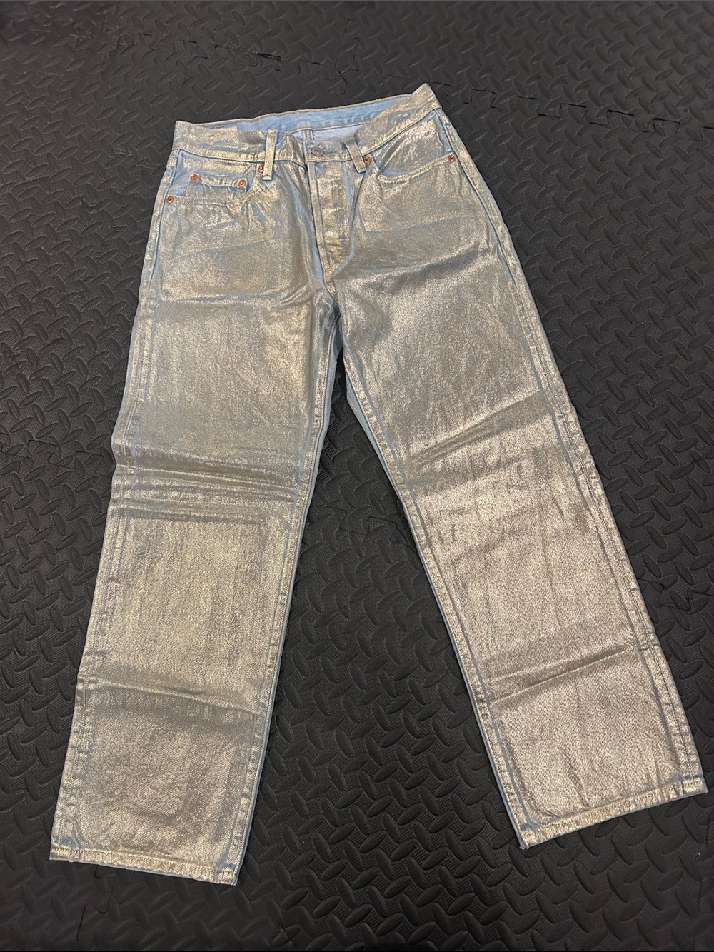 Levi’s gold jeans